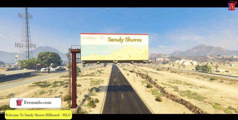 FiveM Sandy Shores Welcome Billboards